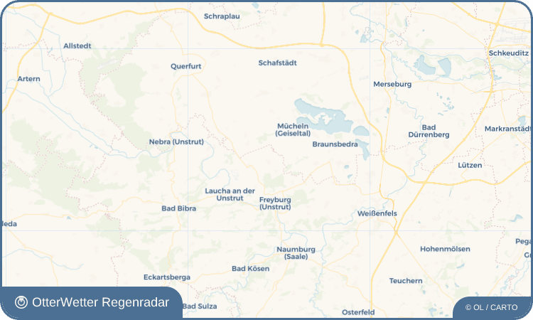 OtterWetter Regenradar-Widget Baumersroda