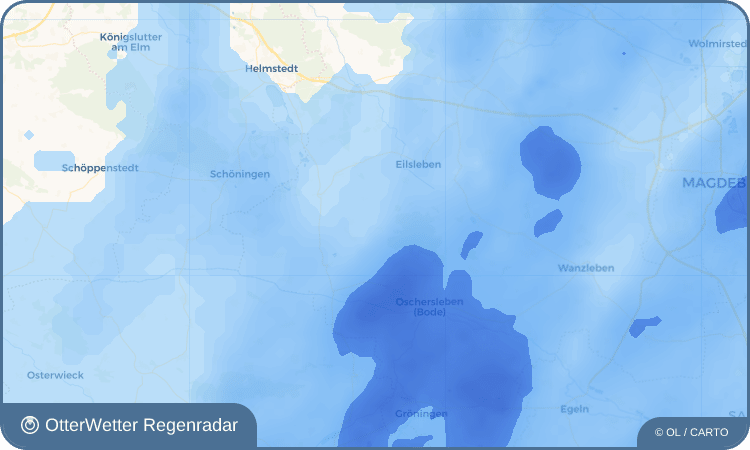 OtterWetter Regenradar-Widget Beckendorf