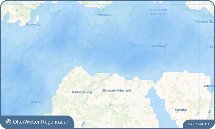 OtterWetter Regenradar-Widget Beese