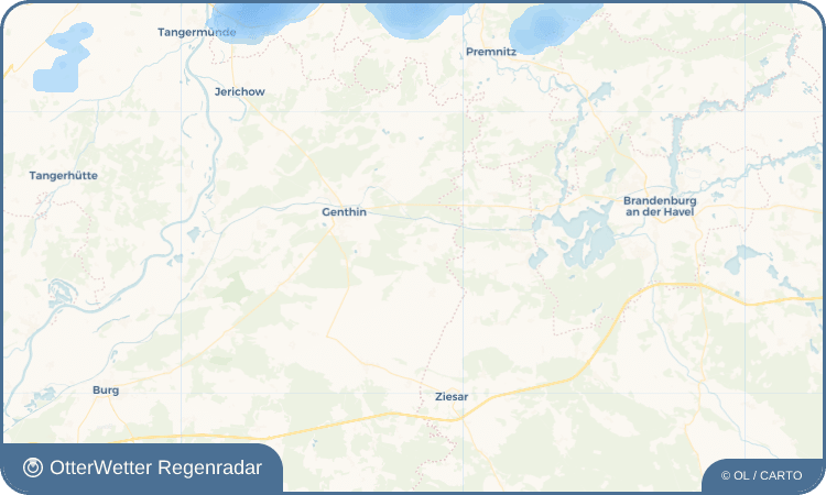 OtterWetter Regenradar-Widget Belicke
