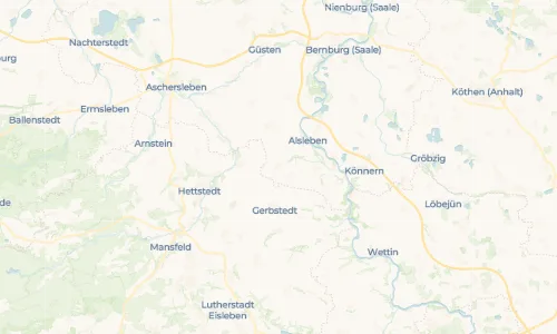 Regenradar Vorschaubild - Aktuelle Niederschläge in Belleben und Umgebung