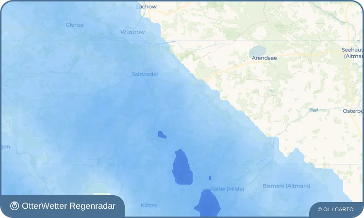 Wetter-Widget-Vorschau mit Vorhersagedaten für Benkendorf