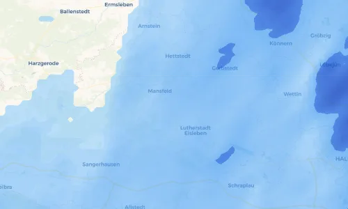 Regenradar Vorschaubild - Aktuelle Niederschläge in Benndorf und Umgebung