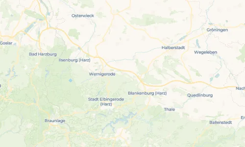 Regenradar Vorschaubild - Aktuelle Niederschläge in Benzingerode und Umgebung