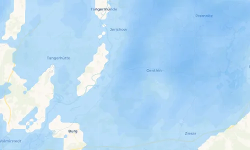 Regenradar Vorschaubild - Aktuelle Niederschläge in Bergzow und Umgebung