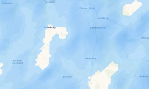Regenradar Vorschaubild - Aktuelle Niederschläge in Bertkow und Umgebung