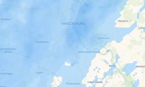 Regenradar-Vorschau: aktuelle Niederschläge in Beyendorf-Sohlen und Umgebung