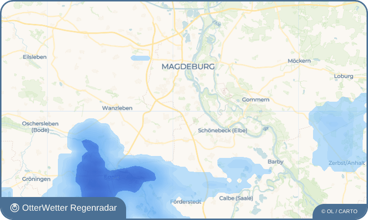 OtterWetter Regenradar-Widget Beyendorf-Sohlen