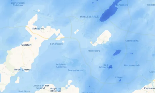 Regenradar Vorschaubild - Aktuelle Niederschläge in Bischdorf und Umgebung