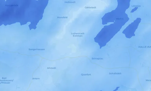 Regenradar Vorschaubild - Aktuelle Niederschläge in Bischofrode und Umgebung