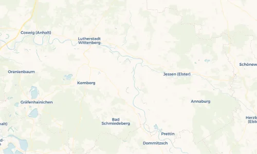 Regenradar Vorschaubild - Aktuelle Niederschläge in Bleddin und Umgebung