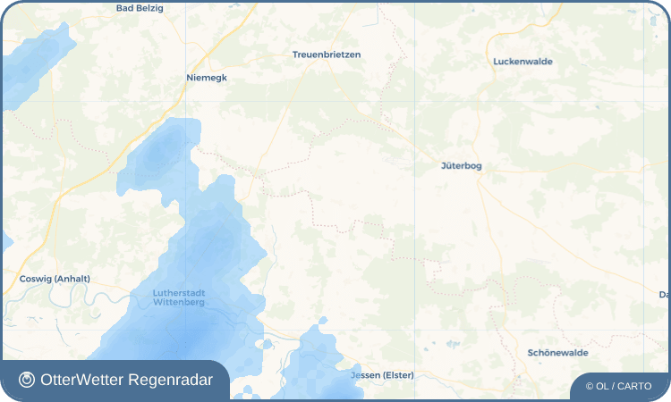 Widget-Vorschau für Blönsdorf Wetter-Widget-Vorschau mit Vorhersagedaten für Blönsdorf