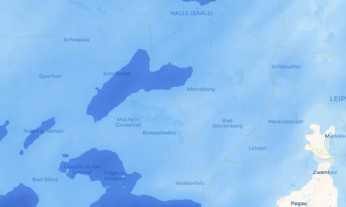 Regenradar Vorschaubild - Aktuelle Niederschläge in Blösien und Umgebung