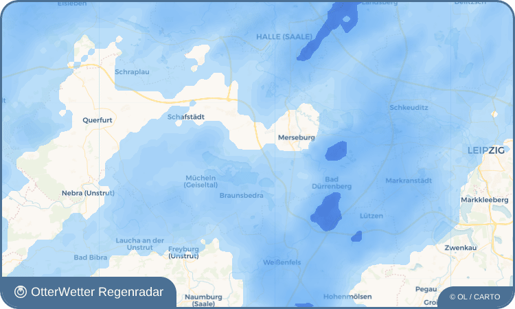 OtterWetter Regenradar-Widget Blösien