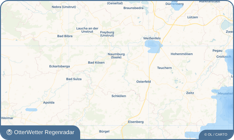 OtterWetter Regenradar-Widget Boblas