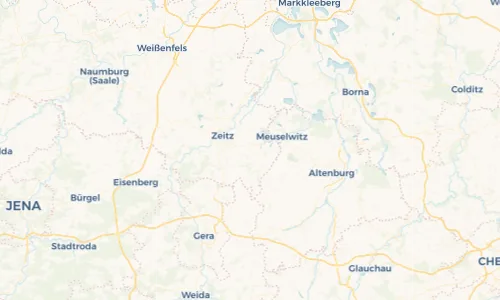 Regenradar Vorschaubild - Aktuelle Niederschläge in Bockwitz und Umgebung