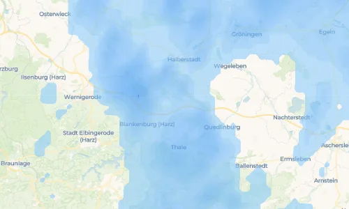 Regenradar-Vorschau: aktuelle Niederschläge in Börnecke und Umgebung