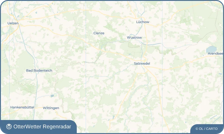 Wetter-Widget-Vorschau mit Vorhersagedaten für Bombeck