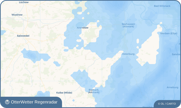 OtterWetter Regenradar-Widget Boock (Altmark)