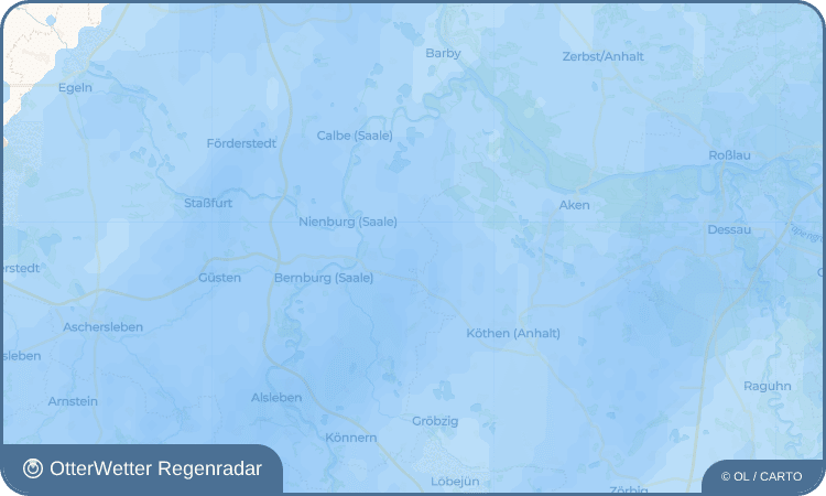 OtterWetter Regenradar-Widget Borgesdorf