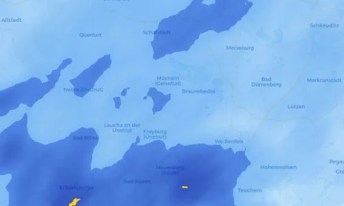 Regenradar Vorschaubild - Aktuelle Niederschläge in Branderoda und Umgebung