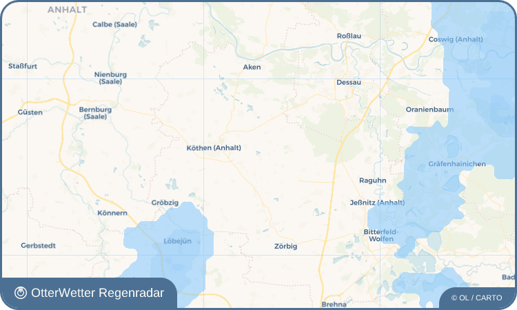 OtterWetter Regenradar-Widget Breesen