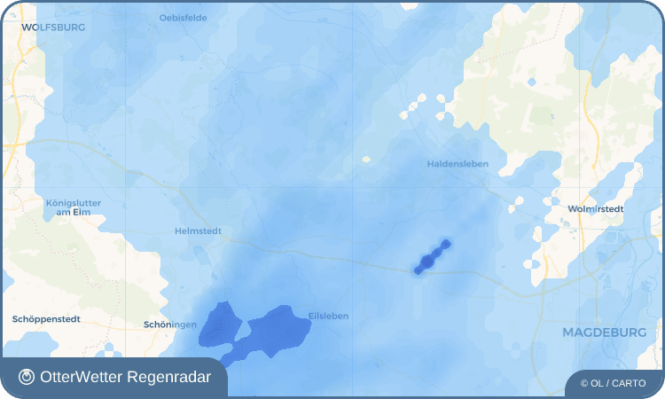 OtterWetter Regenradar-Widget Bregenstedt
