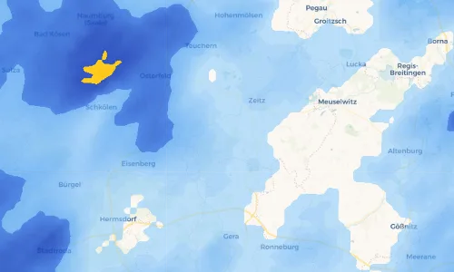 Regenradar Vorschaubild - Aktuelle Niederschläge in Breitenbach und Umgebung