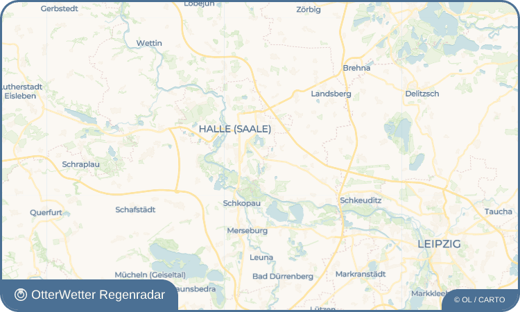 OtterWetter Regenradar-Widget Bruckdorf