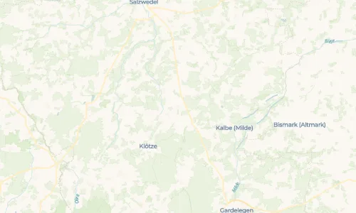 Regenradar Brüchau: aktuelle Niederschläge in Brüchau und Umgebung, Stand 17. Oktober 2026 um 19:35 Uhr