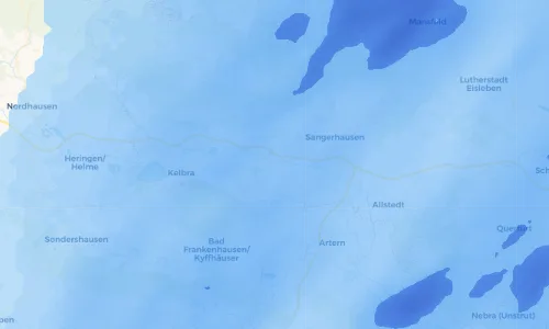 Regenradar Vorschaubild - Aktuelle Niederschläge in Brücken (Helme) und Umgebung