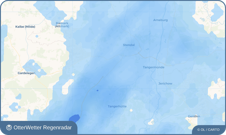 OtterWetter Regenradar-Widget Buchholz