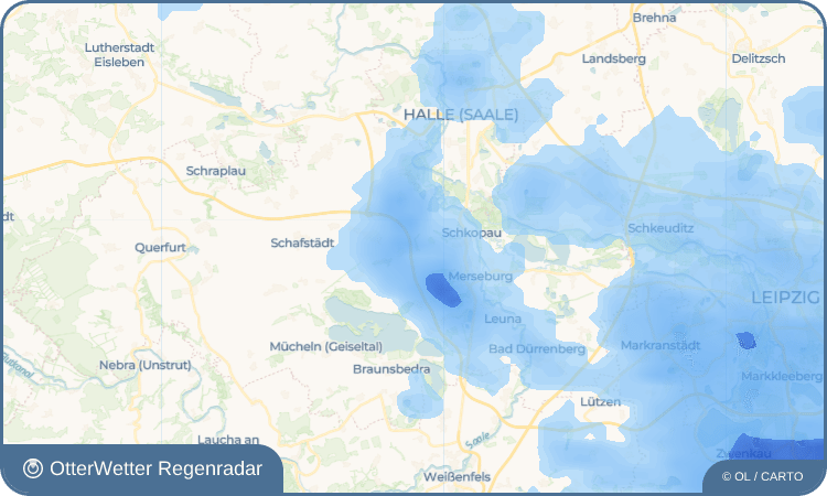 OtterWetter Regenradar-Widget Bündorf