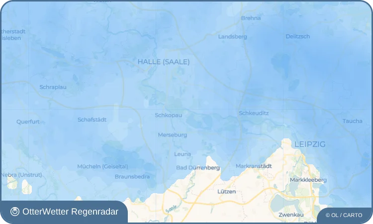 Wetter-Widget-Vorschau mit Vorhersagedaten für Burgliebenau