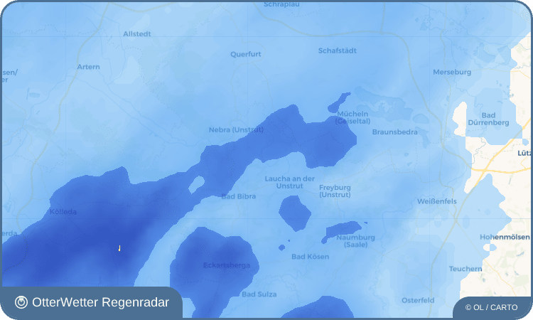Wetter-Widget-Vorschau mit Vorhersagedaten für Burgscheidungen