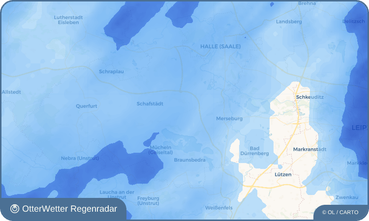 OtterWetter Regenradar-Widget Burgstaden