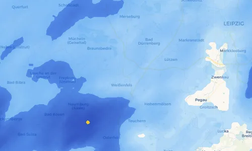 Regenradar Vorschaubild - Aktuelle Niederschläge in Burgwerben und Umgebung