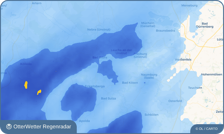 OtterWetter Regenradar-Widget Burkersroda