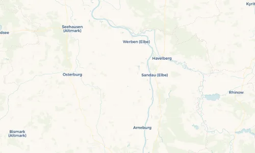 Regenradar Vorschaubild - Aktuelle Niederschläge in Busch und Umgebung