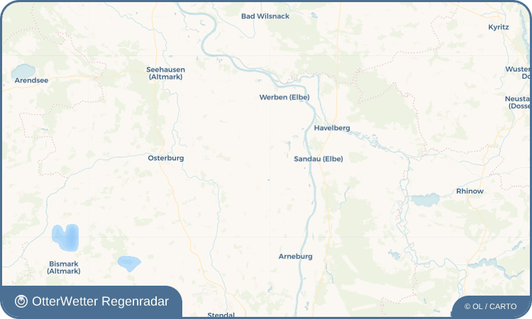 OtterWetter Regenradar-Widget Busch