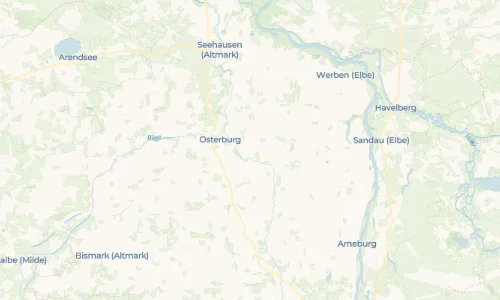 Regenradar Vorschaubild - Aktuelle Niederschläge in Calberwisch und Umgebung