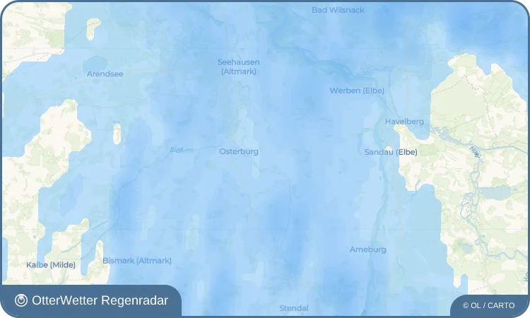Widget-Vorschau für Calberwisch Wetter-Widget-Vorschau mit Vorhersagedaten für Calberwisch