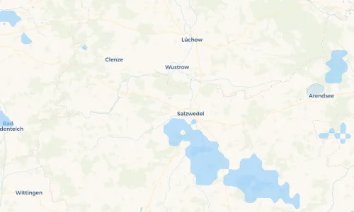 Regenradar Vorschaubild - Aktuelle Niederschläge in Chüttlitz und Umgebung