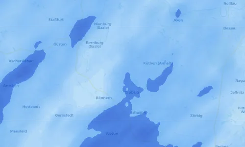 Regenradar Vorschaubild - Aktuelle Niederschläge in Cörmigk und Umgebung