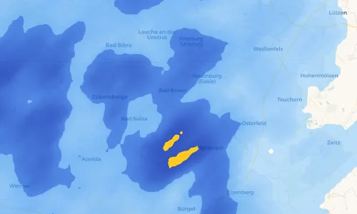Regenradar Vorschaubild - Aktuelle Niederschläge in Crölpa-Löbschütz und Umgebung