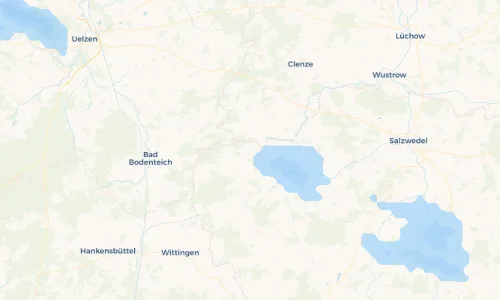 Regenradar Vorschaubild - Aktuelle Niederschläge in Dahrendorf und Umgebung