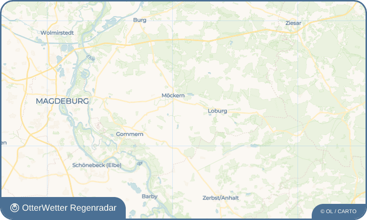 OtterWetter Regenradar-Widget Dalchau