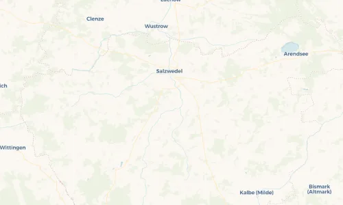 Regenradar Vorschaubild - Aktuelle Niederschläge in Dambeck und Umgebung