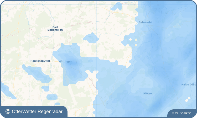 OtterWetter Regenradar-Widget Dankensen