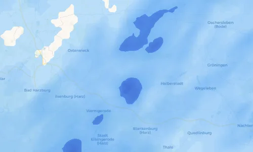 Regenradar Vorschaubild - Aktuelle Niederschläge in Danstedt und Umgebung